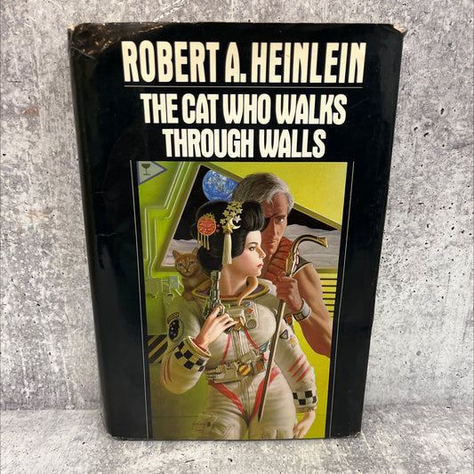 the cat who walks through walls book, by robert a. heinlein, 1985 Hardcover, First Edition image 1