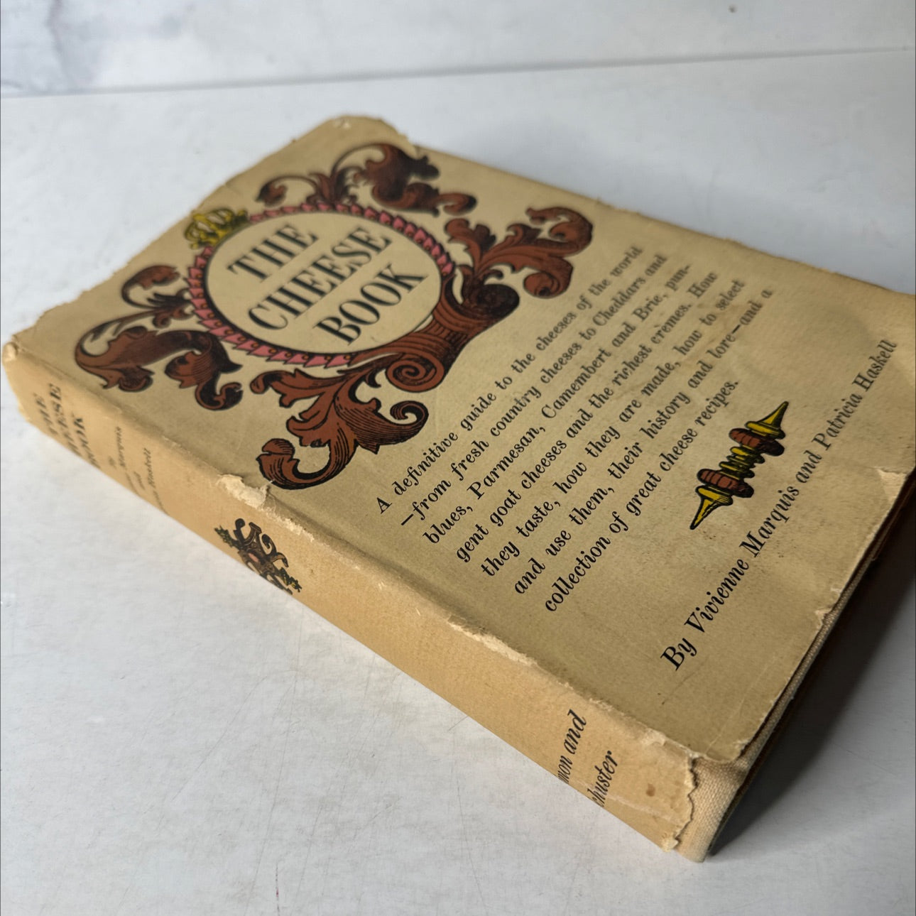 the cheese book book, by Vivienne Marquis & Patricia Haskell, 1965 Hardcover, First Edition image 4