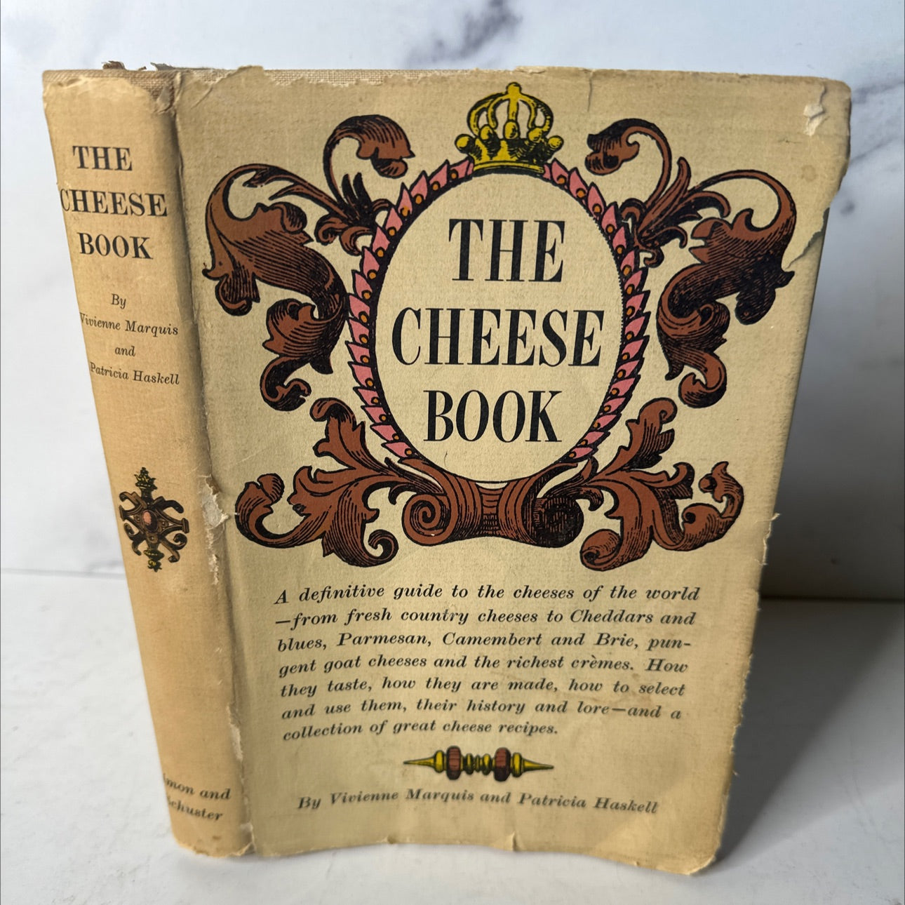 the cheese book book, by Vivienne Marquis & Patricia Haskell, 1965 Hardcover, First Edition image 1