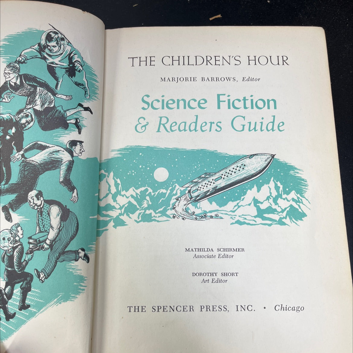 the children's hour book, by marjorie barrows, 1954 Hardcover image 2