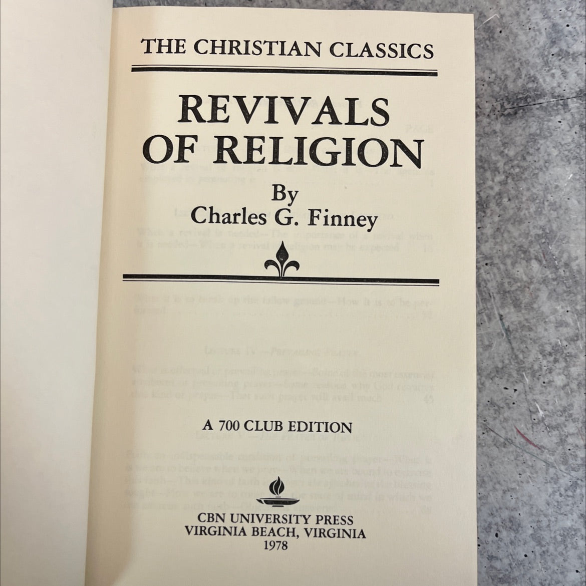 the christian classics revivals of religion book, by charles g. finney, 1978 Hardcover image 2