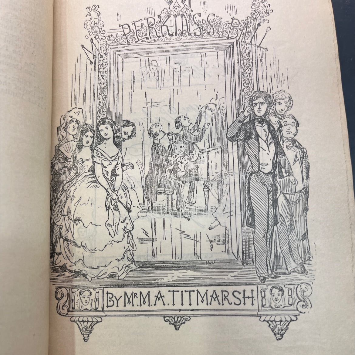 the christmas books of mr. m. a. titmarsh book, by william makepeace thackeray, 2023 Hardcover, Antique image 3