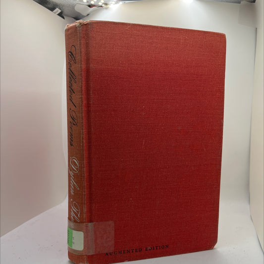 the collected poems of dylan thomas book, by dylan thomas, 1957 Hardcover image 1