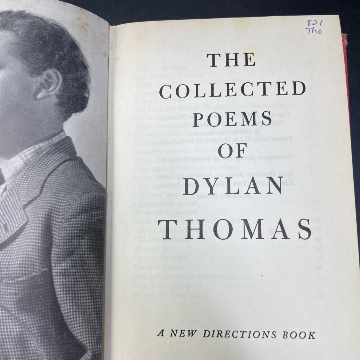 the collected poems of dylan thomas book, by dylan thomas, 1957 Hardcover image 2