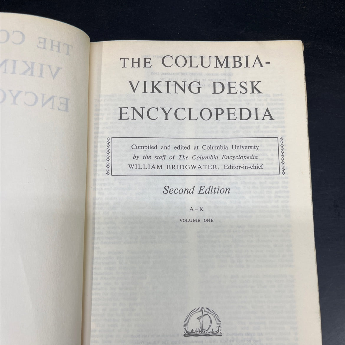 the columbia-viking desk encyclopedia book, by compiled and edited at columbia university by the staff of the columbia image 2