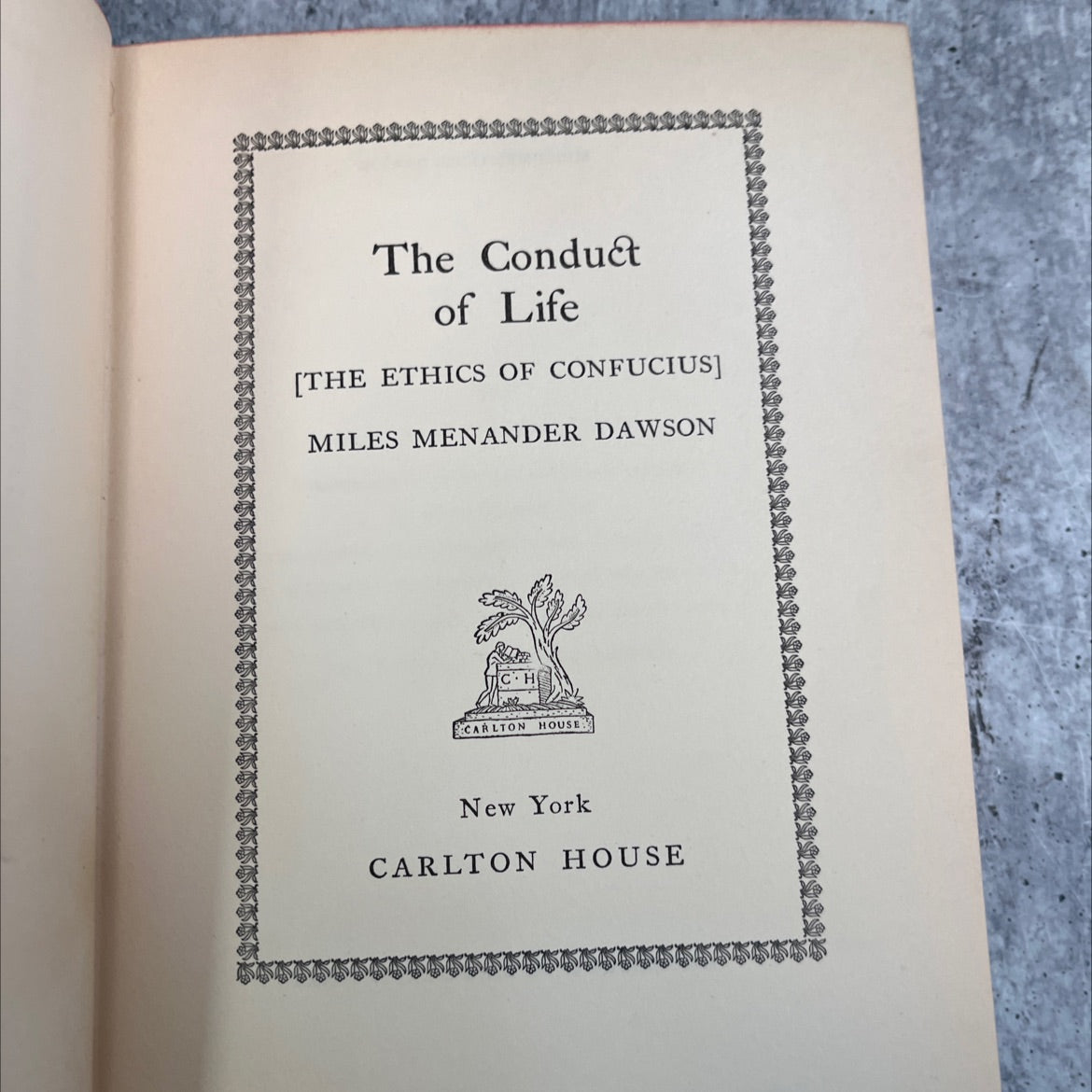 the conduct of life book, by miles menander dawson, 1915 Hardcover, Vintage image 2