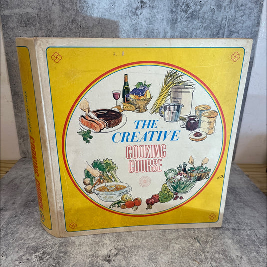 the creative cooking course book, by fuller & dees, 1973 Hardcover, Vintage image 1