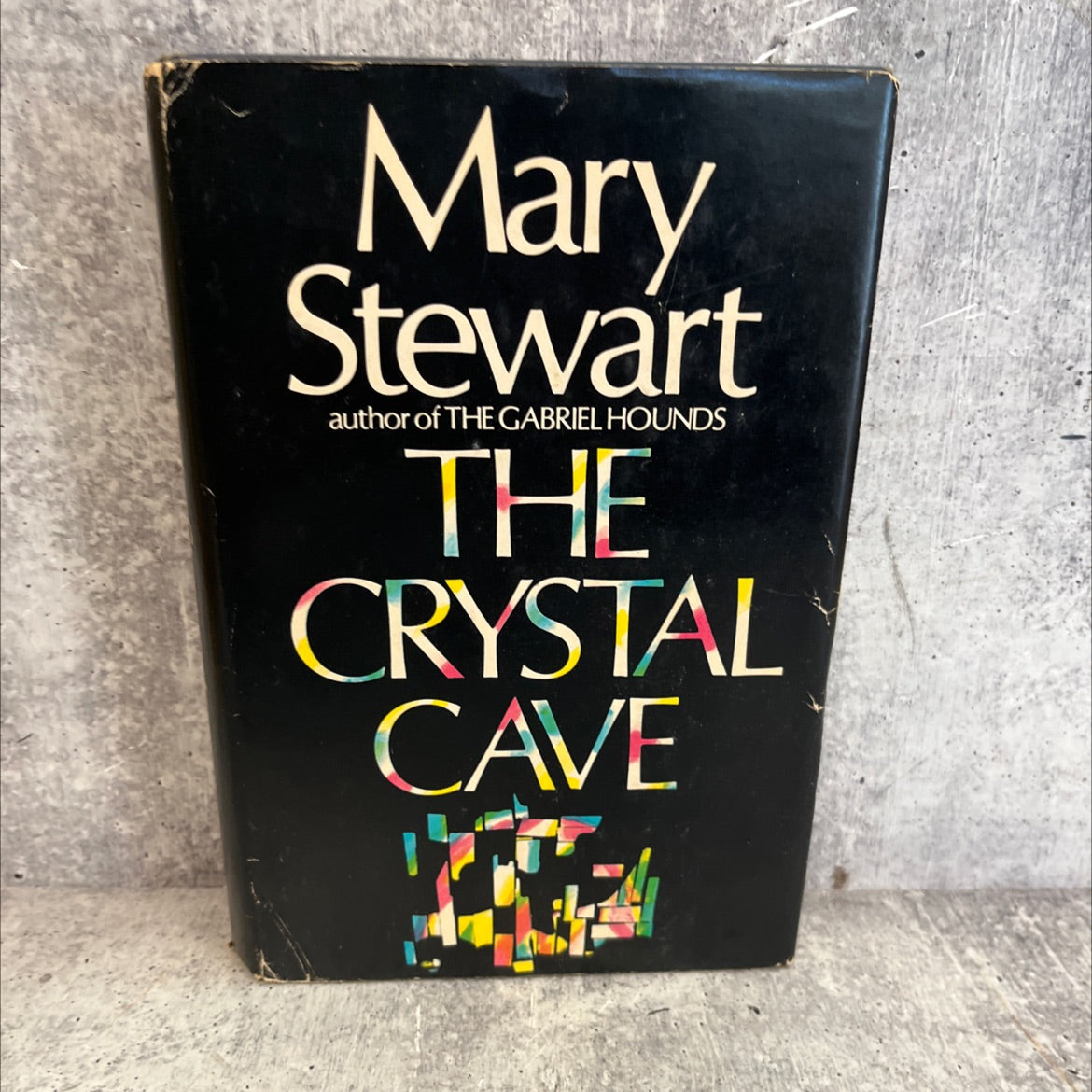 the crystal cave book, by Mary Stewart, 1970 Hardcover, Vintage image 1