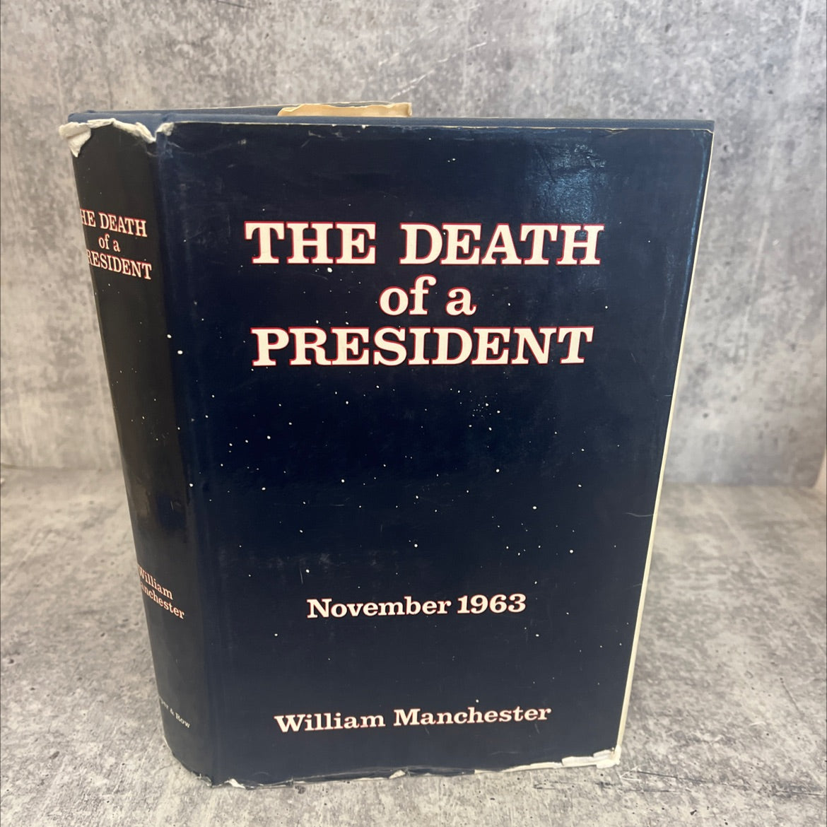 the death of a president book, by william manchester, 1967 Hardcover, First Edition, Vintage image 1