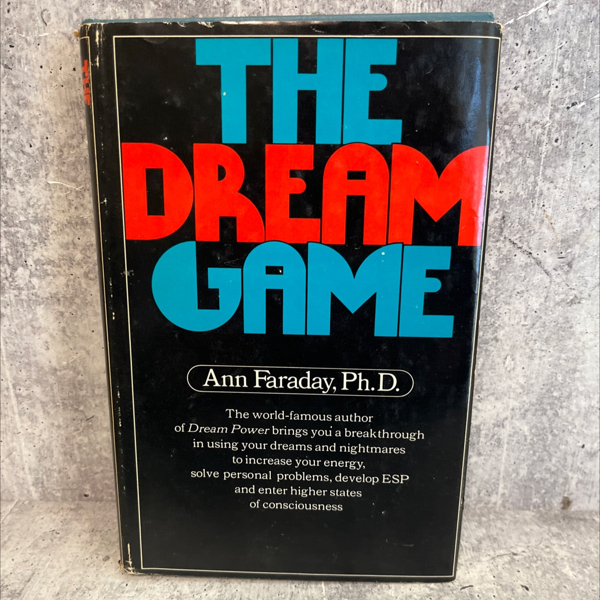 the dream game book, by anigho, 1974 Hardcover, Vintage image 1