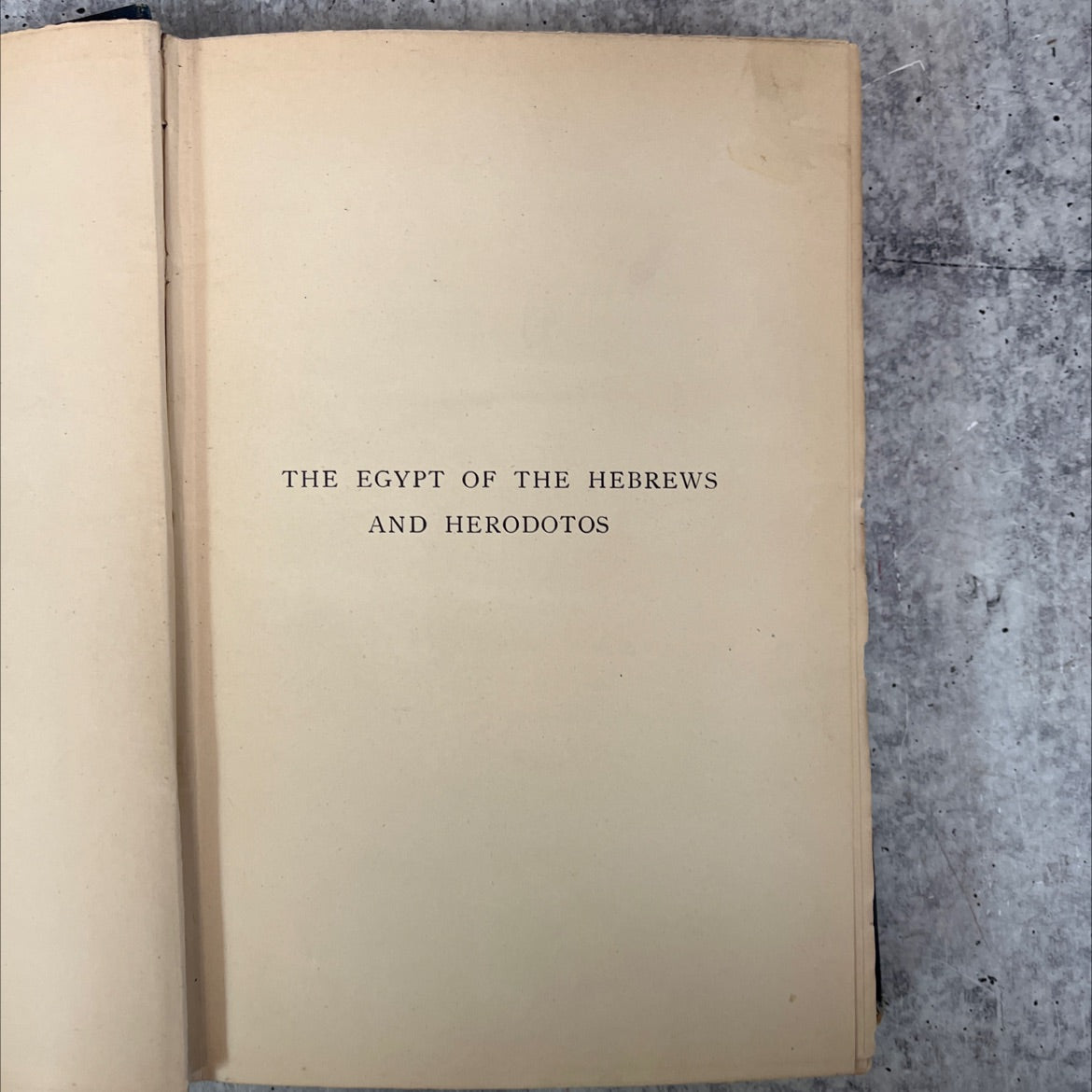 the egypt of the hebrews and herodotos book, by the rev. a. h. sayce, 1896 Hardcover, Antique image 2