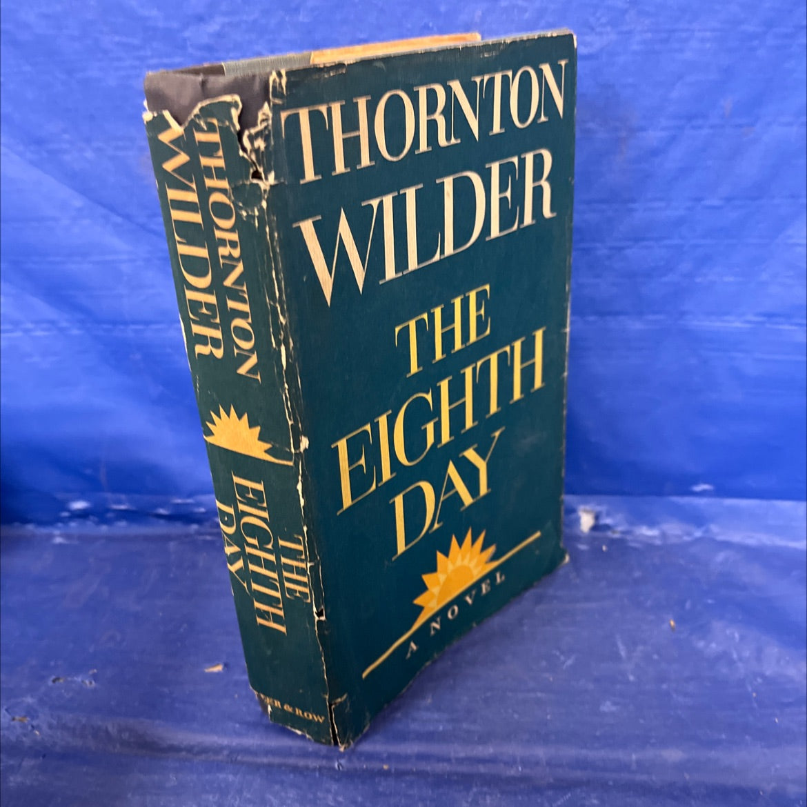 the eighth day book, by thornton wilder, 1967 Hardcover, First Edition image 1