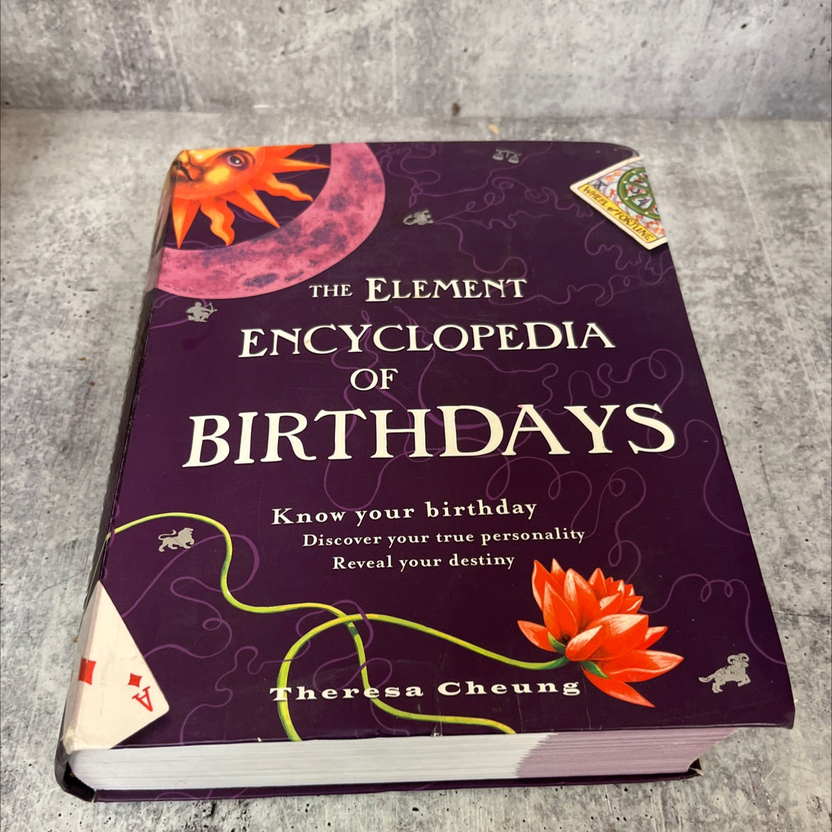 the element encyclopedia of birthdays book, by Theresa Cheung, 2007 Paperback image 1