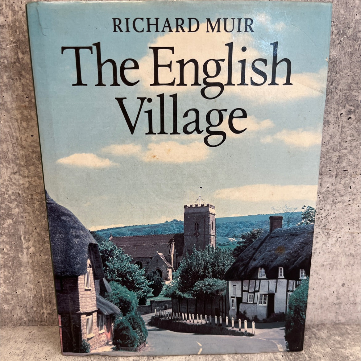 the english village book, by richard muir, 1980 Hardcover image 1