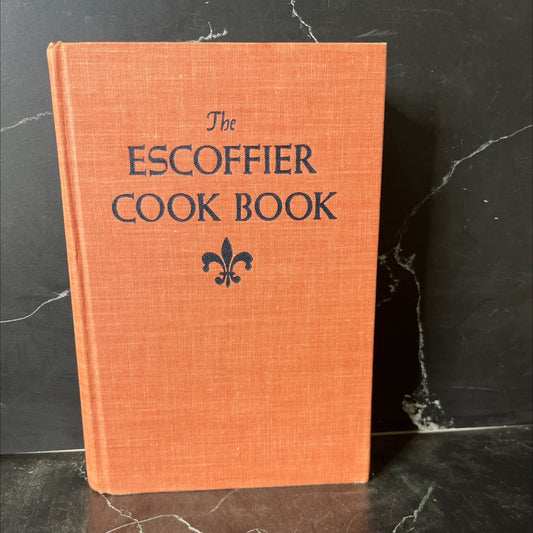 the escoffier cook book book, by a. escoffier, 1961 Hardcover, Vintage image 1