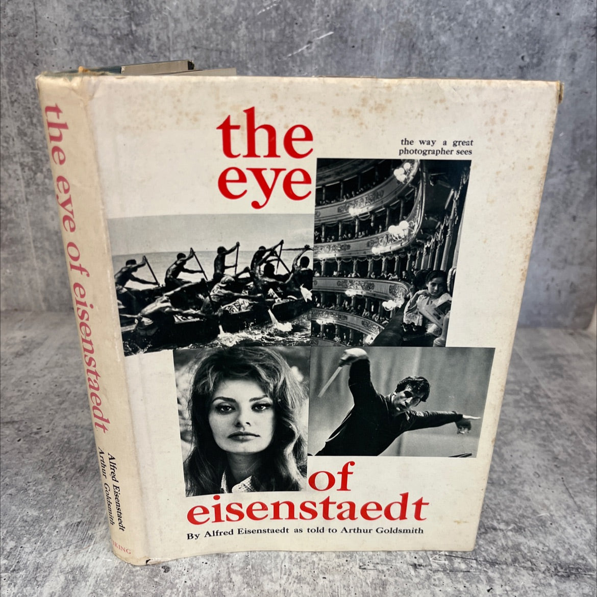 the eye of eisenstaedt book, by alfred eisenstaedt as told to arthur goldsmith, 1969 Hardcover, Vintage image 1