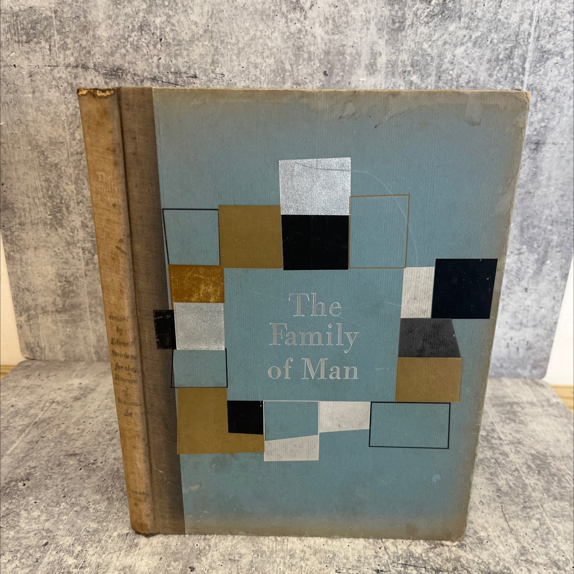 the family of man book, by Edward Steichen, 1955 Hardcover, Vintage image 1