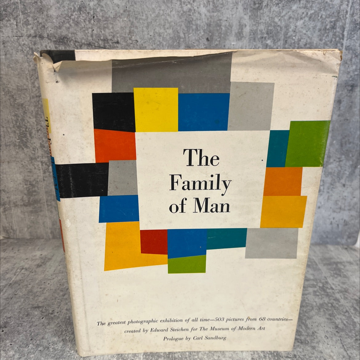 the family of man book, by unknown, 1955 Hardcover, Vintage image 1