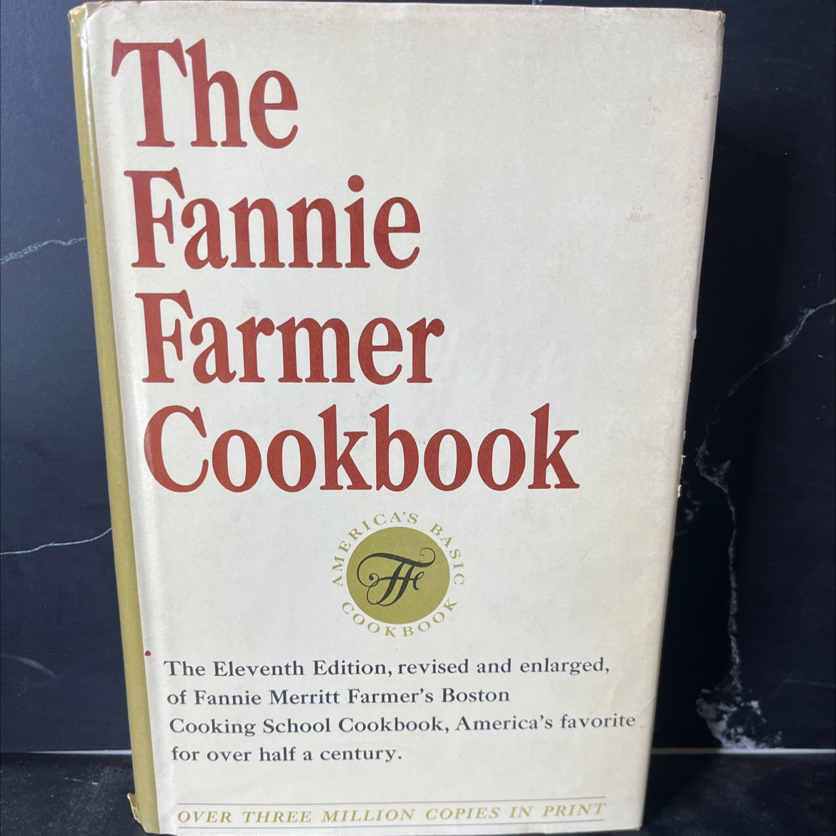 the fannie farmer cookbook book, by wilma lord perkins, 1965 Hardcover, Vintage image 1