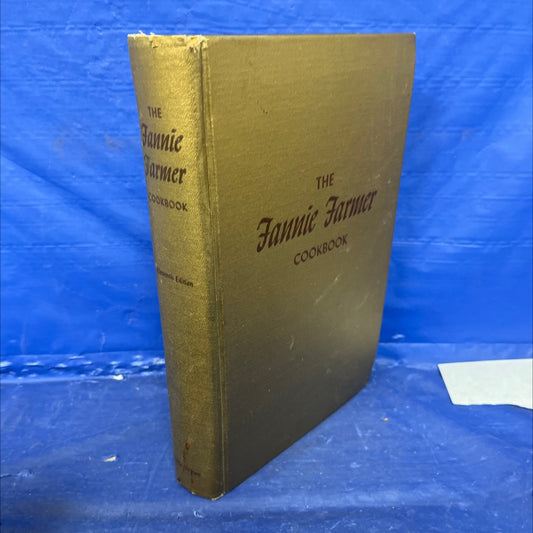 the fannie farmer cookbook book, by fannie merritt farmer, 1965 Hardcover image 1