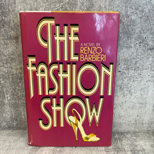 the fashion show book, by renzo barbieri, 1986 Hardcover image 1