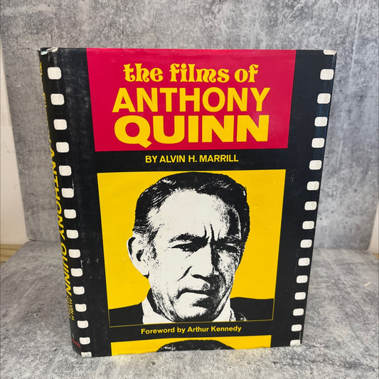 the films of anthony quinn book, by alvin h. marill, 1975 Hardcover, First Edition image 1