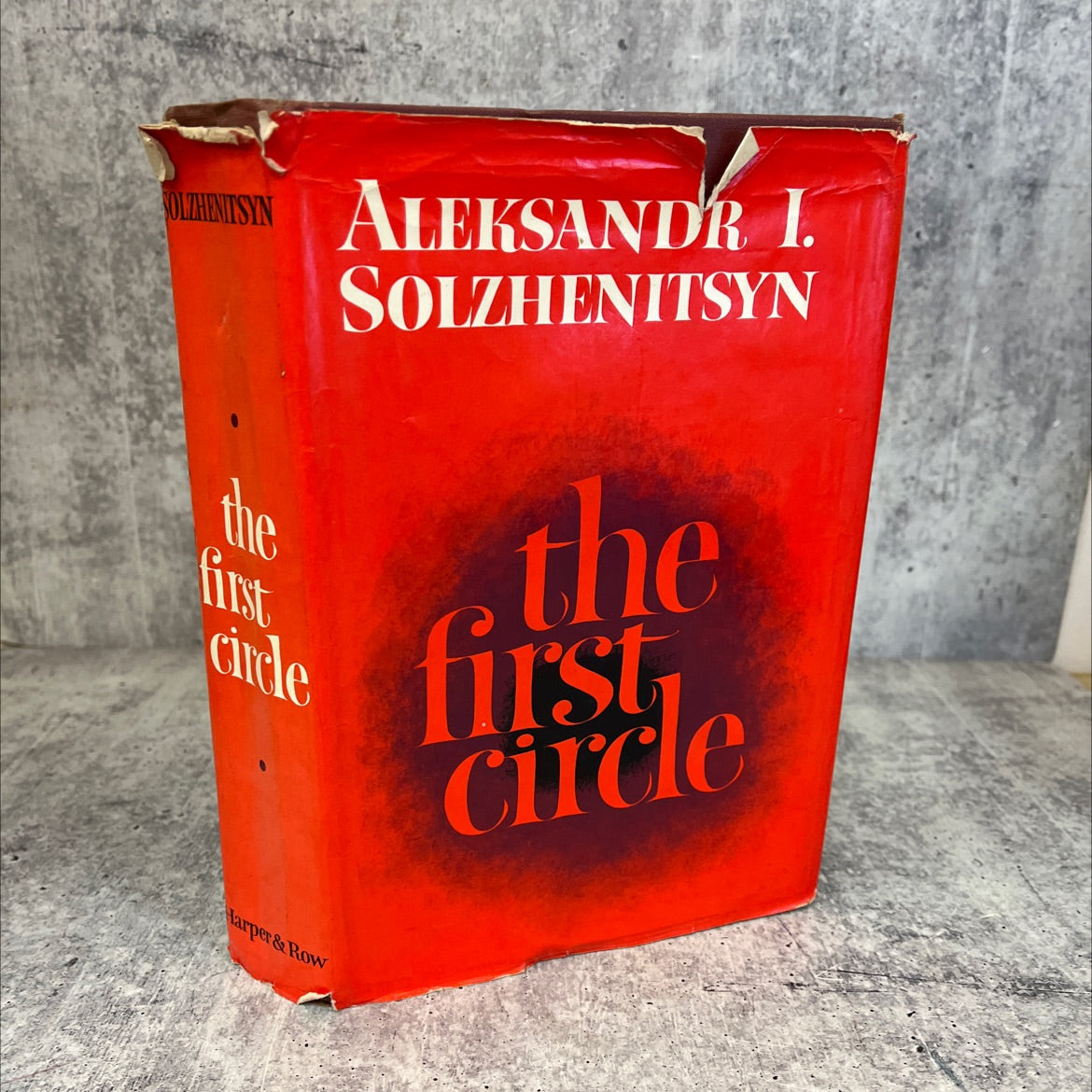 the first circle book, by Aleksandr I. Solzhenitsyn, 1968 Hardcover, Vintage image 1