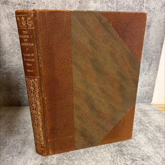 the first gentleman of virginia book, by john allen krout, 1929 Leather image 1