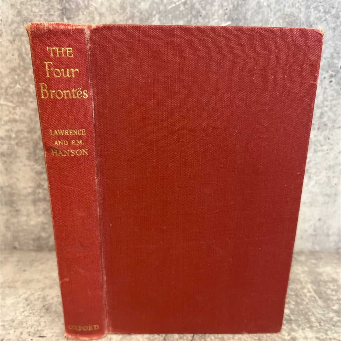 the four brontes emily, charlotte, branwell, and anne book, by lawrence and e. m. hanson, 1950 Hardcover, Vintage image 1