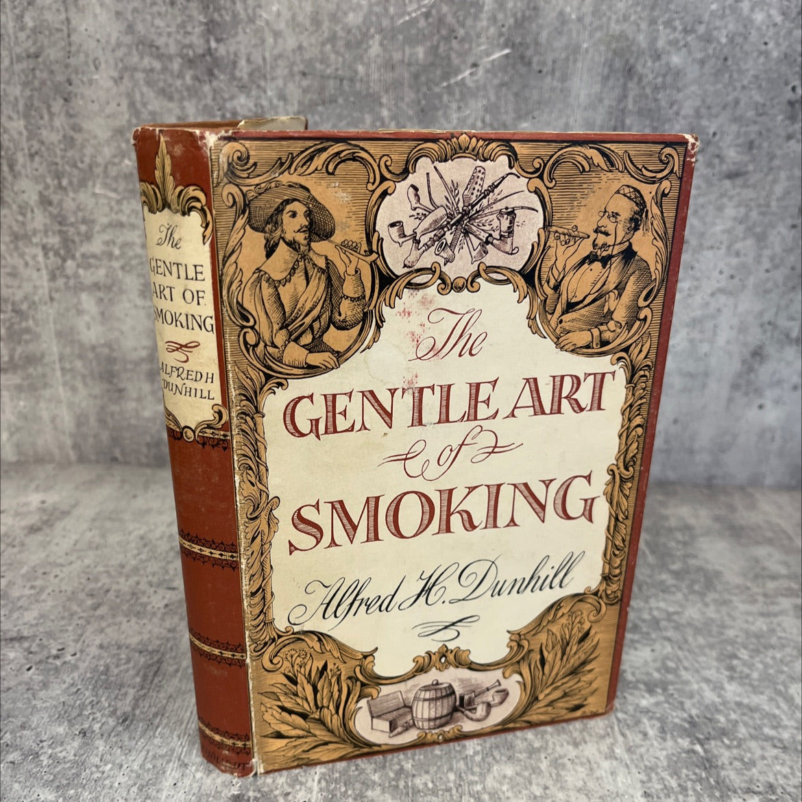 the gentle art of smoking book, by alfred h. dunhill, 1973 Hardcover, Vintage image 1