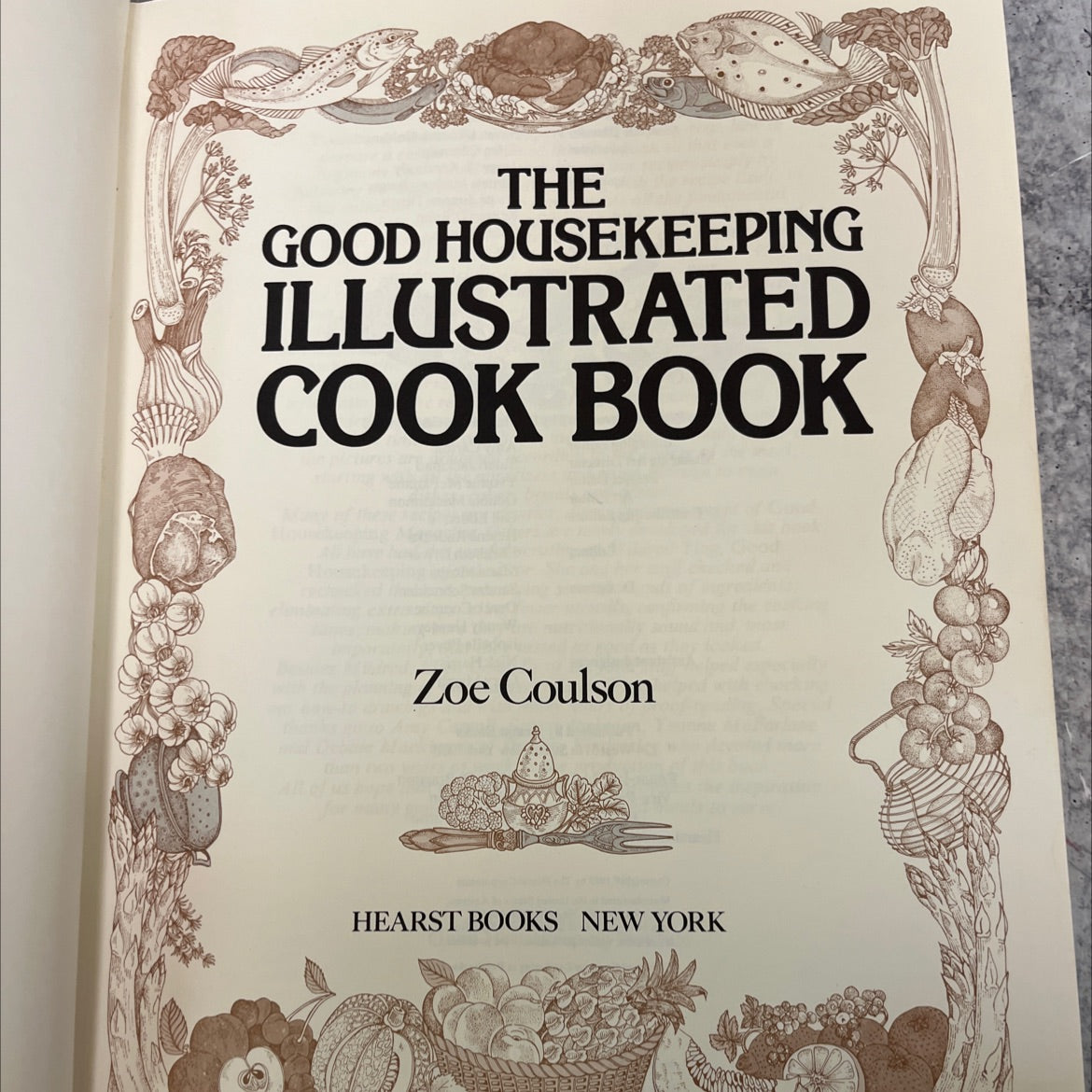 the good housekeeping illustrated cookbook book, by Zoe Coulson, 1980 Hardcover, Vintage image 2