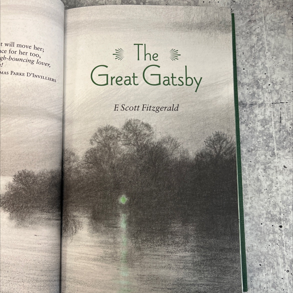 the great gatsby book, by f. scott fitzgerald, 2004 Hardcover image 2