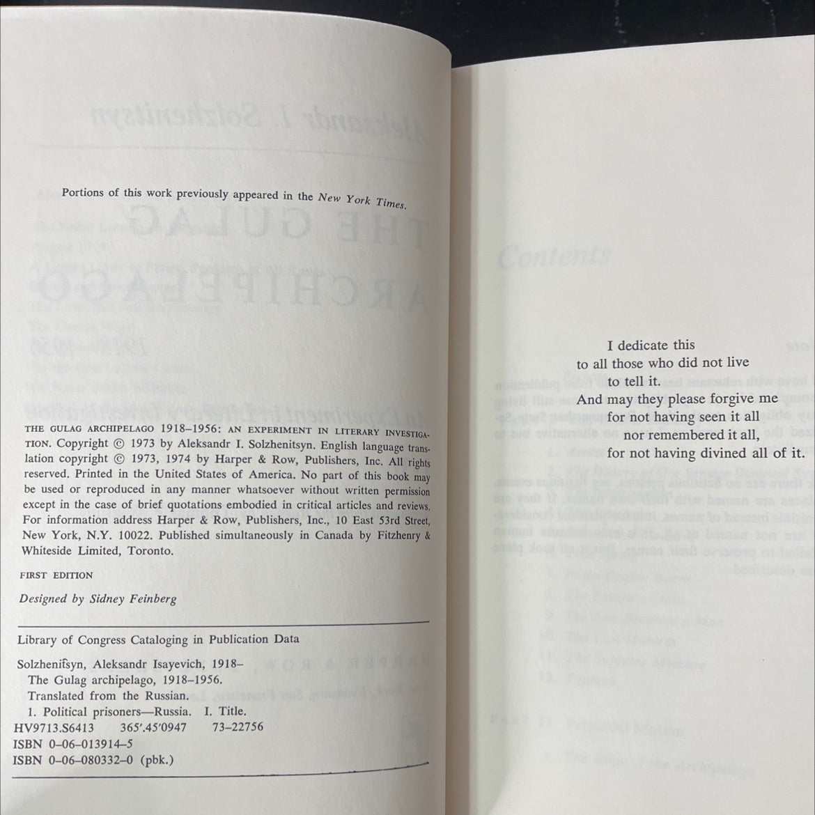 the gulag archipelago 1918-1956: an experiment in literary investigation book, by aleksandr i. solzhenitsyn, 1974 image 3