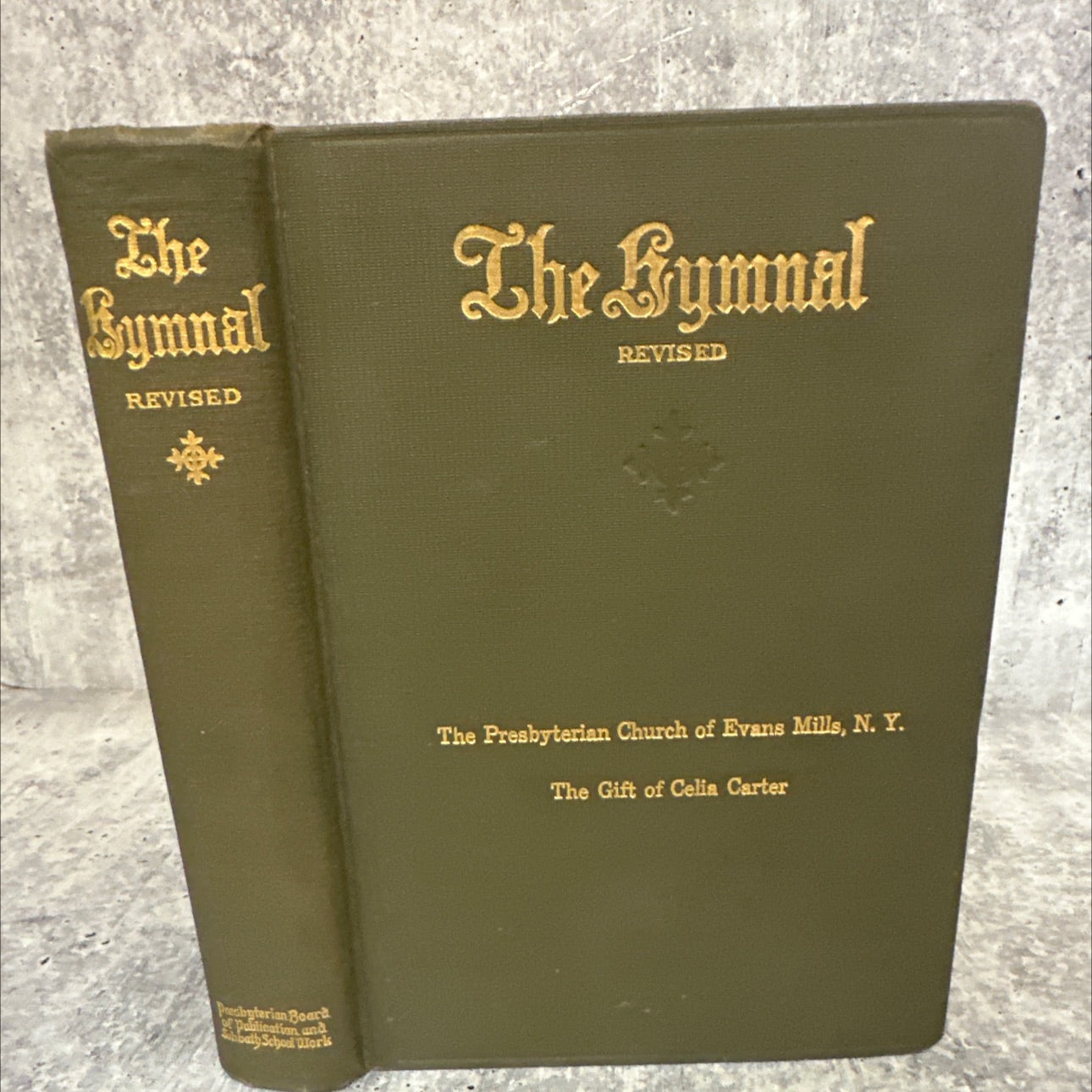 the gymnal book, by The Presbyterian Board of Publication and Sabbath School Work, 1929 Hardcover image 1