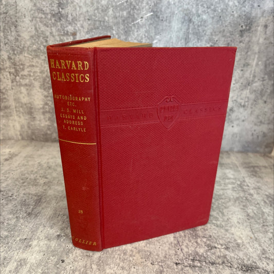 the harvard classics edited by charles w. eliot, ll.d. book, by john stuart mill, thomas carlyle, 1937 Hardcover, image 1