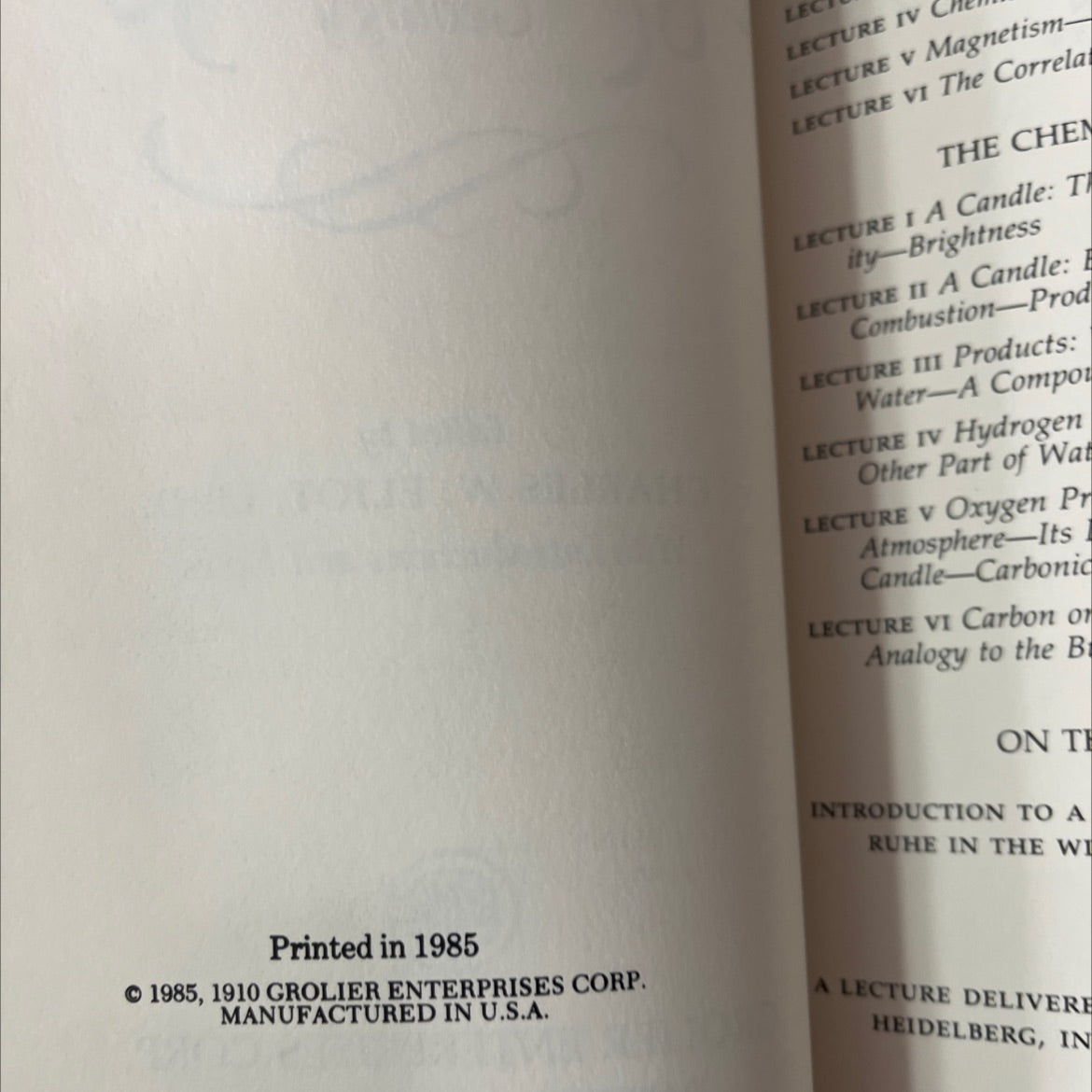 the harvard classics scientific papers physics chemistry astronomy geology book, by charles w. eliot, ll.d., 1985 image 3