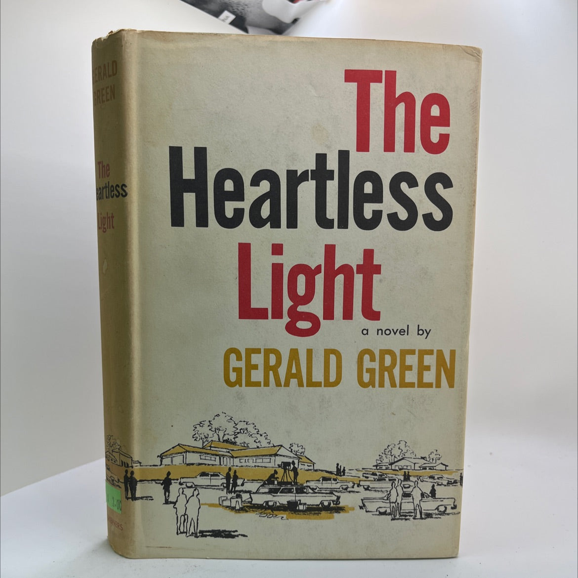 the heartless light book, by gerald green, 1961 Hardcover image 1