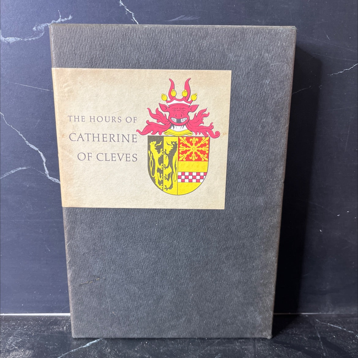 the hours of catherine of cleves book, by John Plummer, 1970 Hardcover, Vintage, Folio image 1