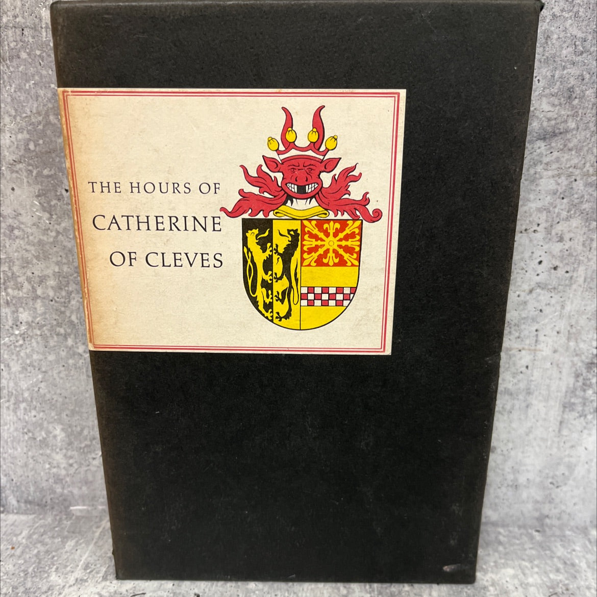 the hours of catherine of cleves book, by John Plummer, 1970 Hardcover, Vintage, Folio image 1