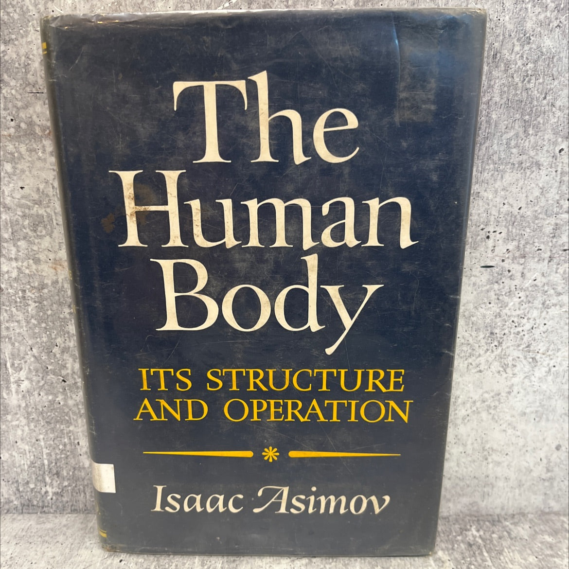 the human body its structure and operation book, by isaac asimov, 1963 Hardcover, Vintage image 1