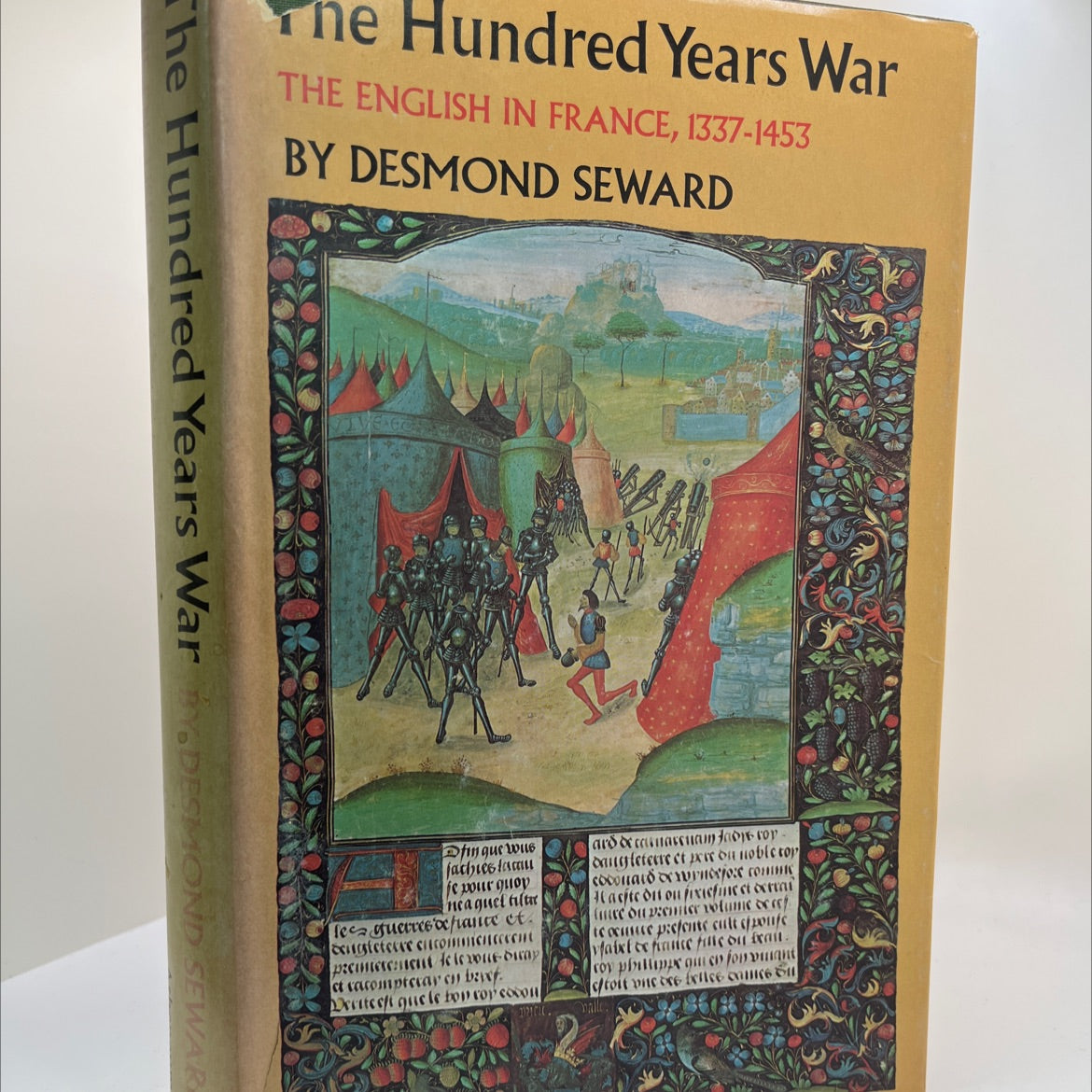 the hundred years war book, by desmond seward, 1978 Hardcover image 1