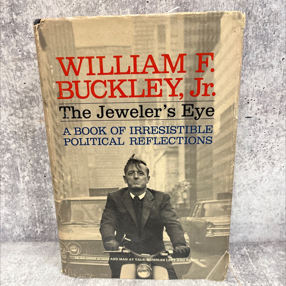 the jeweler's eye book, by william f. buckley, jr., 1968 Hardcover, First Edition, Vintage image 1