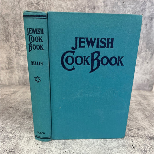 the jewish cook book book, by mildred grosberg bellin, 1958 Hardcover, Vintage image 1