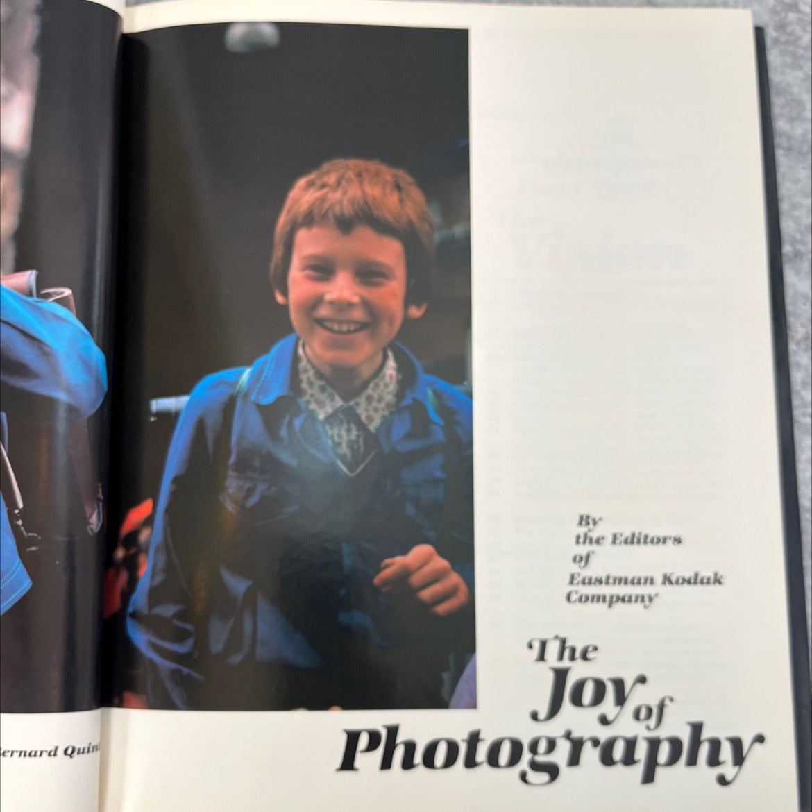 the joy of photography book, by bernard quin, 1979 Hardcover, Vintage image 2