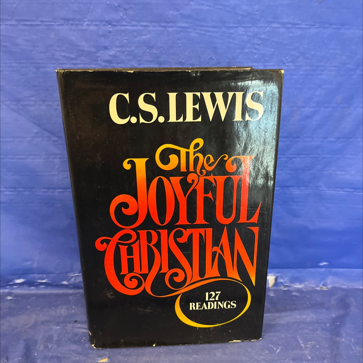 the joyful christian book, by c. s. lewis, 1977 Hardcover image 1