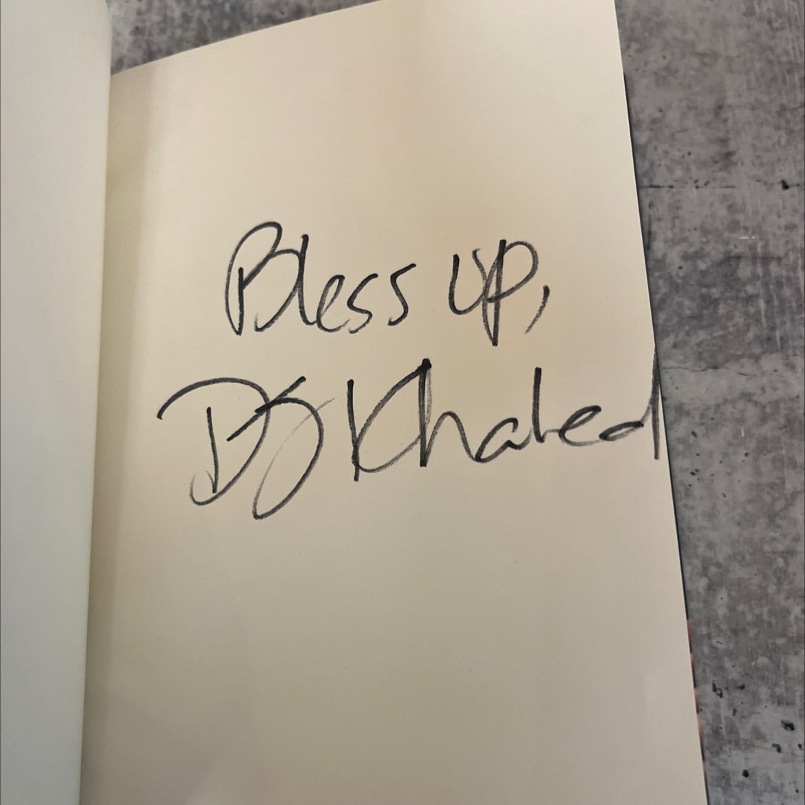 SIGNED the keys book, by DJ Khaled, 2016 Hardcover, First Edition image 4