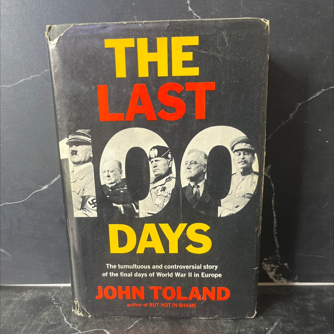 the last 100 days book, by john toland, 1966 Hardcover, Vintage image 1