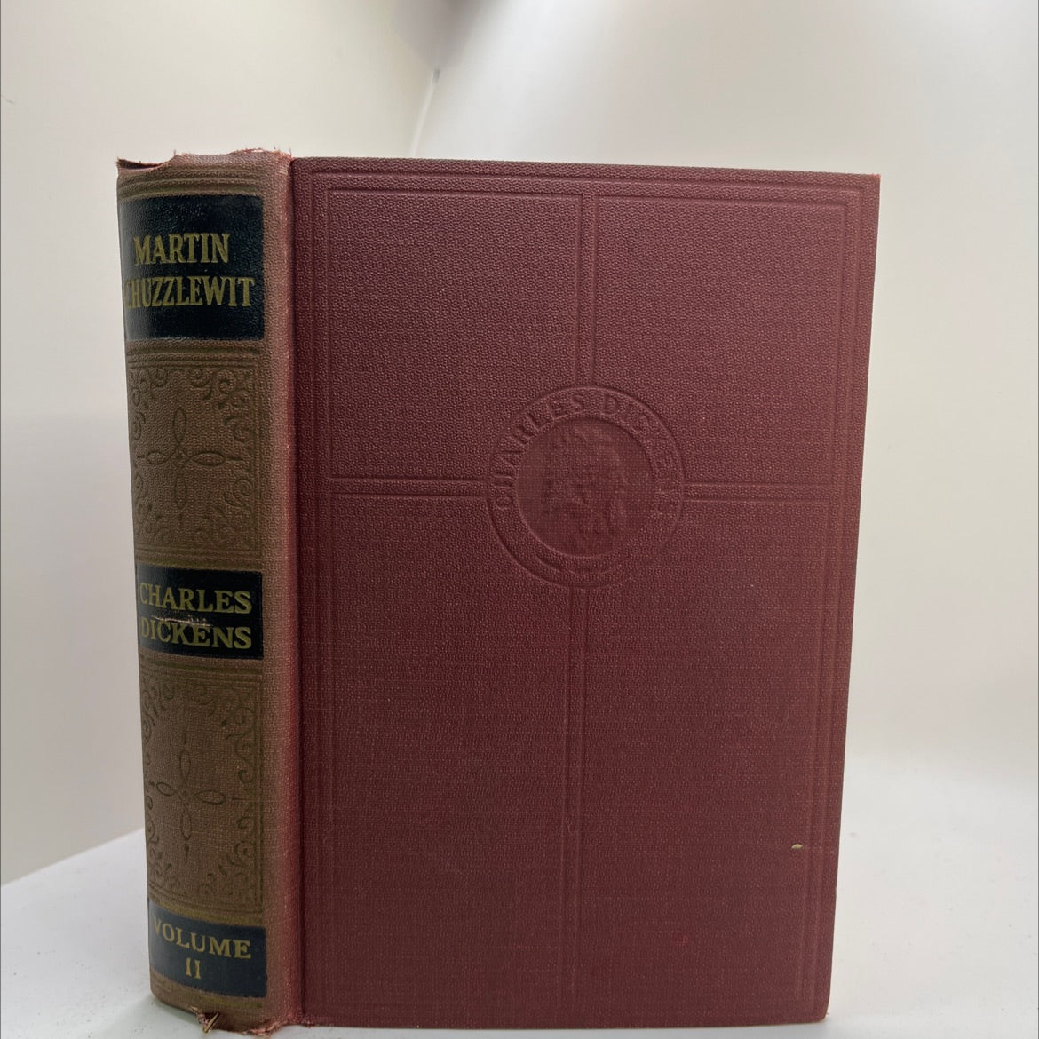 the life and adventures of martin chuzzlewit book, by charles dickens, 1868 Hardcover image 1