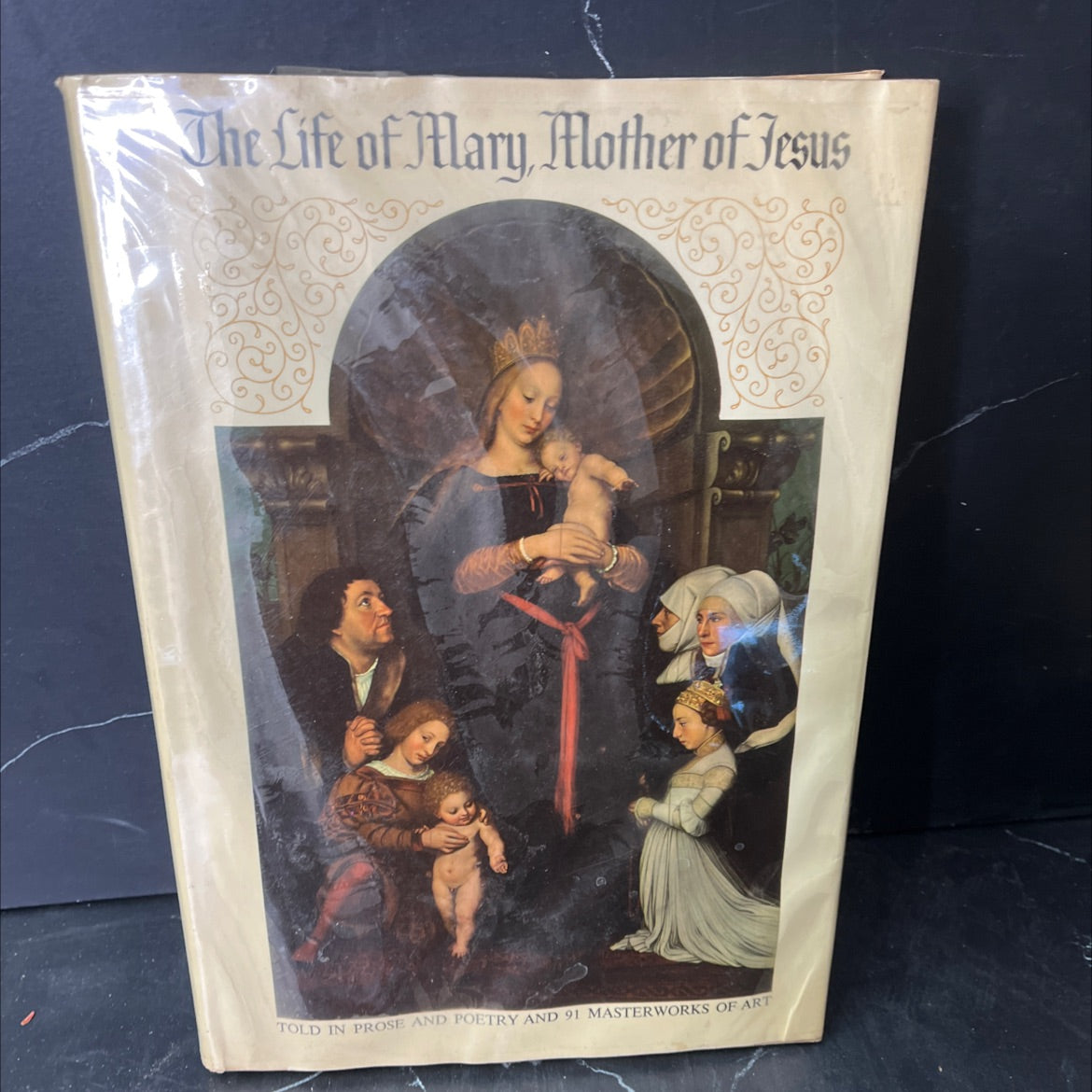 the life of mary mother of jesus book, by charles hartman, 1963 Hardcover, Vintage image 1