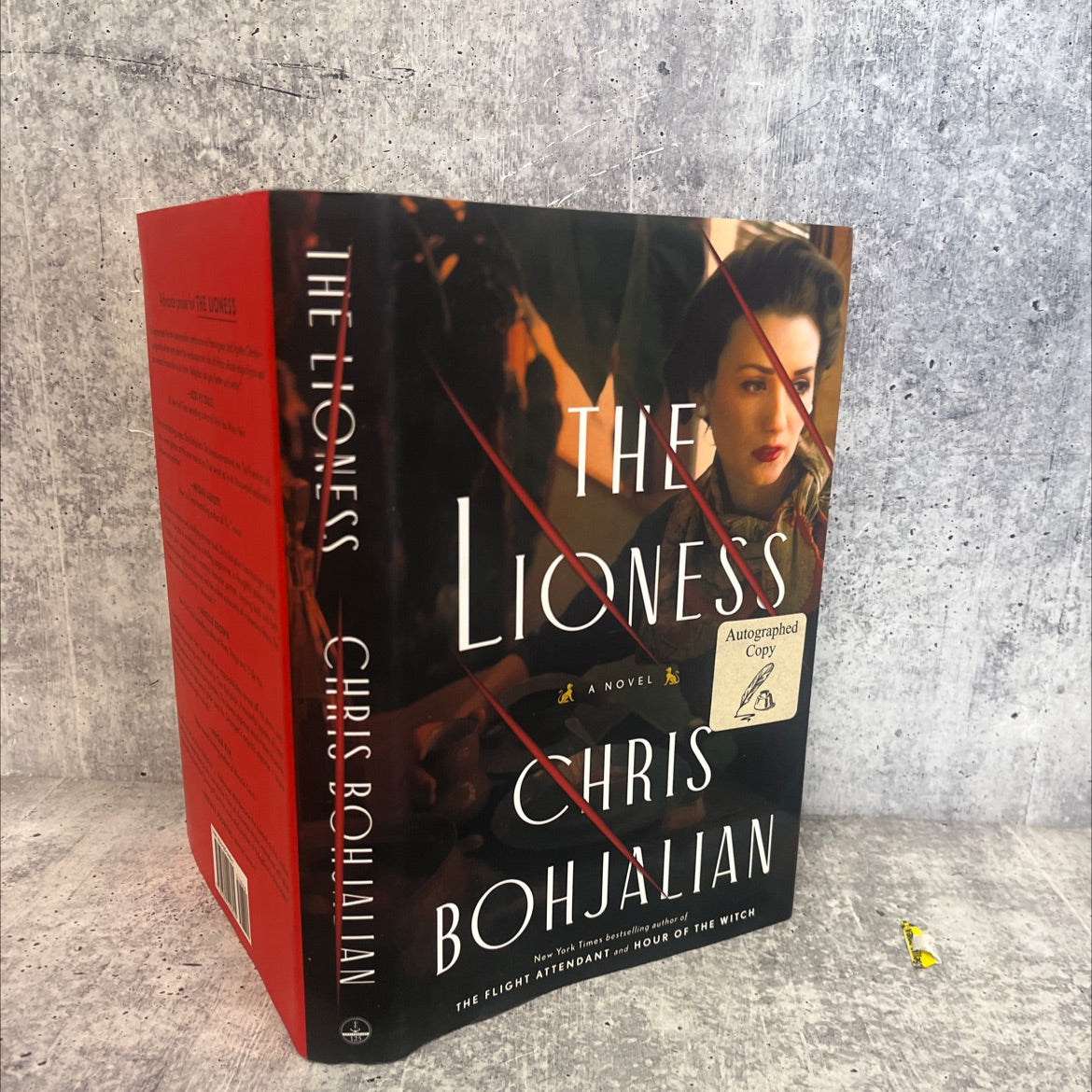 SIGNED the lioness book, by Chris Bohjalian, 2022 Hardcover image 1